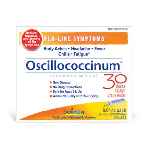 Boiron Oscillococcinum Homeopathic Medicine For Flu-Like Symptoms, 30 Ct , CVS