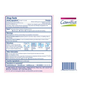 camilia baby teething relief