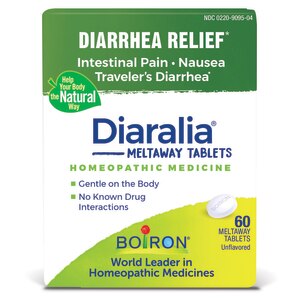 Boiron Diaralia Tablets, Homeopathic Medicine for Diarrhea Relief, 60 CT