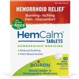 Boiron HemCalm Homeopathic Medicine for Hemorrhoid Relief Tablets, 60 CT, thumbnail image 1 of 6