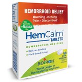 Boiron HemCalm Homeopathic Medicine for Hemorrhoid Relief Tablets, 60 CT, thumbnail image 4 of 6