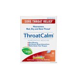 Boiron ThroatCalm Tablets, Homeopathic Medicine for Sore Throat Relief, 60 CT, thumbnail image 1 of 6