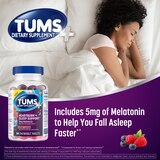 TUMS+Heartburn+ Sleep Support with Melatonin, Berry Fusion, 54 CT, thumbnail image 4 of 6