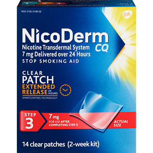 NicoDerm Cq 7mg Clear Patches Step 3