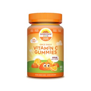 Sundown Kids Vitamin C Gummies, Orange Flavor, 90 CT