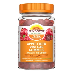 SunDown Apple Cider Vinegar Gummies, 90 CT