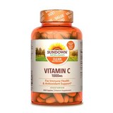 Sundown Naturals Vitamin C Caplets 1000mg, 300CT, thumbnail image 1 of 4