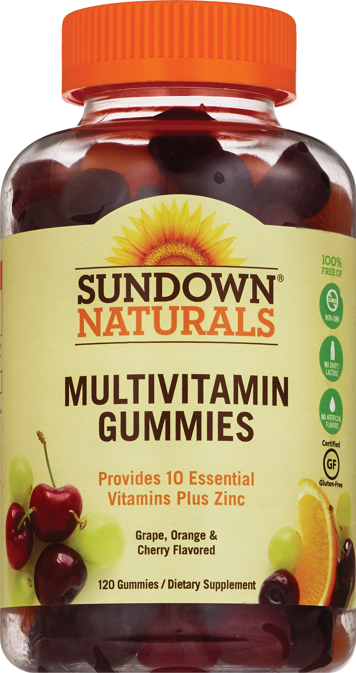  Sundown Naturals Adult Multivitamin Gummies, 120CT 