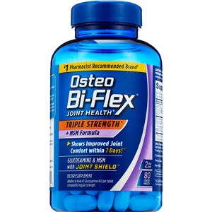 Osteo Bi Flex Triple Strength Tablets With Msm 80ct