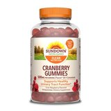 Sundown Naturals Cranberry Gummies 500mg, 75CT, thumbnail image 1 of 4