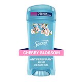 Secret Outlast 48-Hour Clear Gel Antiperspirant & Deodorant Stick, Cherry Blossom, 2.6 OZ, thumbnail image 1 of 10