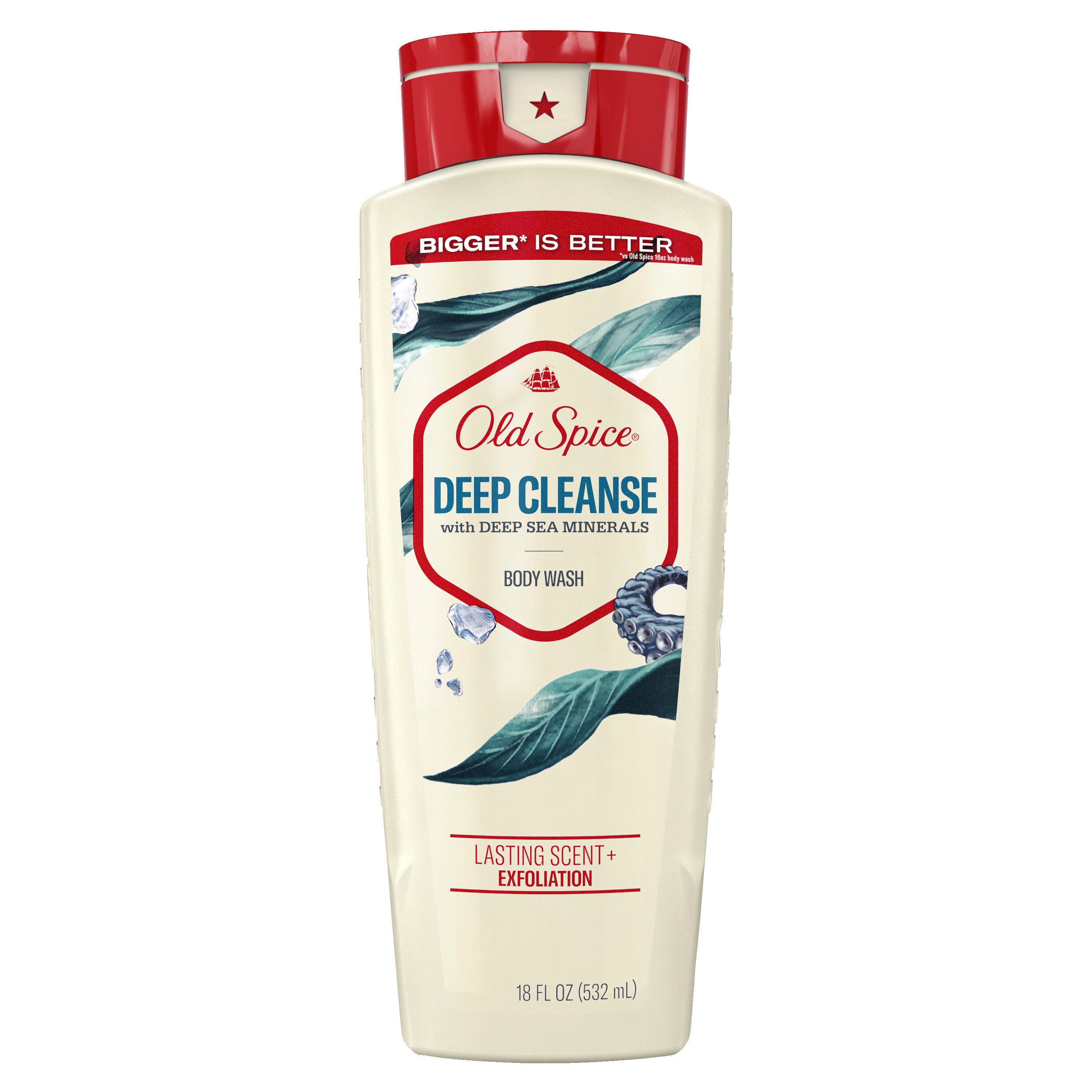 Old Spice Body Wash For Men, Deep Cleanse, 18 Oz , CVS