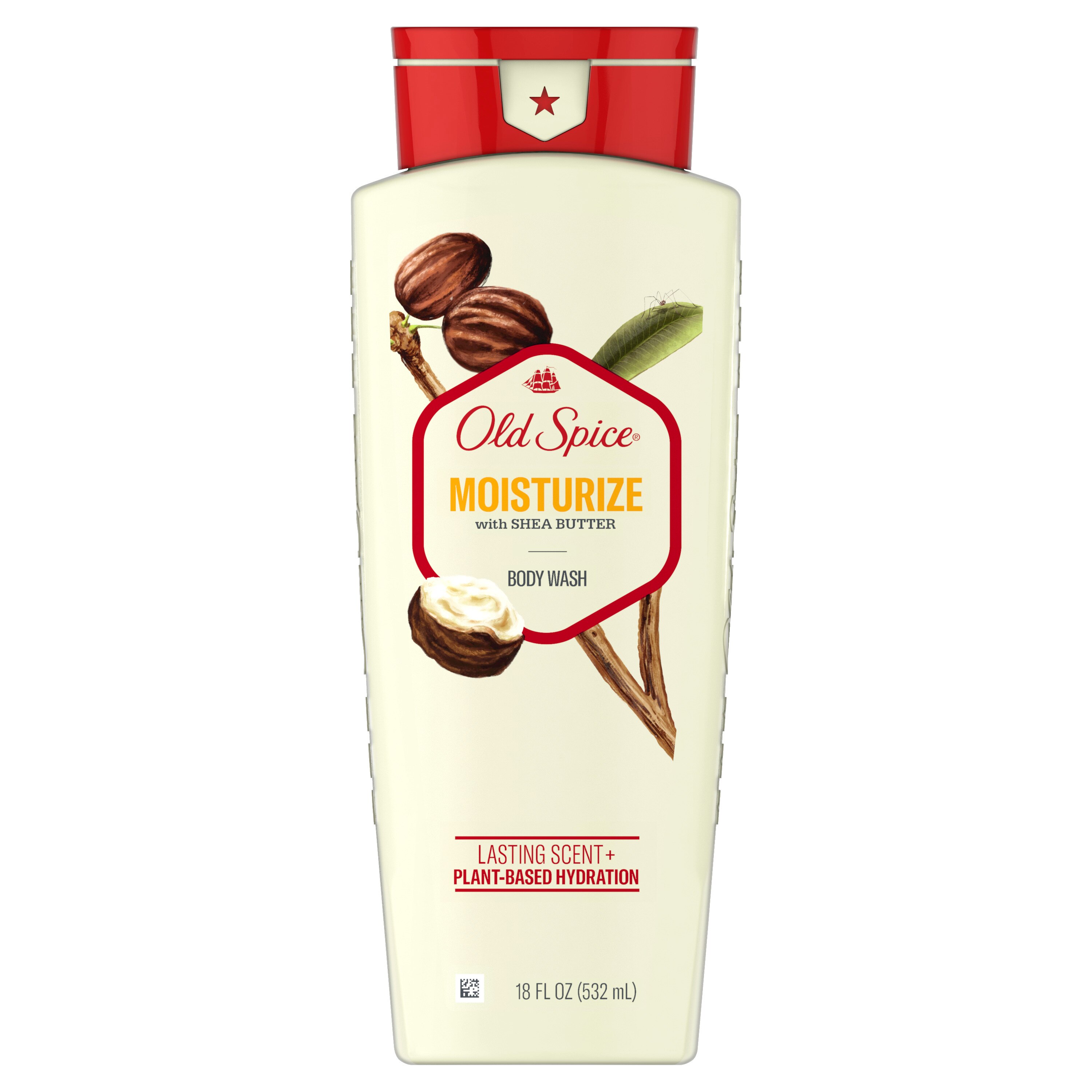Old Spice Body Wash For Men, Moisturize With Shea Butter, 18 Oz , CVS
