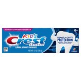 Crest Kids Enamel + Cavity Protection Toothpaste Ages 6+, Strawberry, 4.1 OZ, thumbnail image 2 of 9