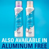Secret 48-Hour Antiperspirant & Deodorant Dry Spray, Waterlily + Argan Oil, 4.1 OZ, thumbnail image 2 of 11