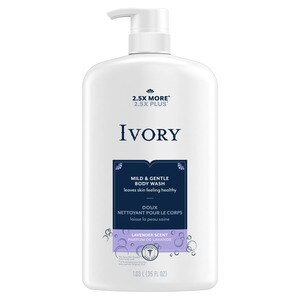 Ivory Mild & Gentle Body Wash, Lavender Scent, 35 Oz , CVS