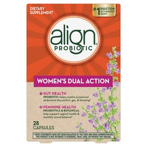 Align Probiotic Women's Dual Action Gut & Feminine Health Capsules, 28 Ct , CVS