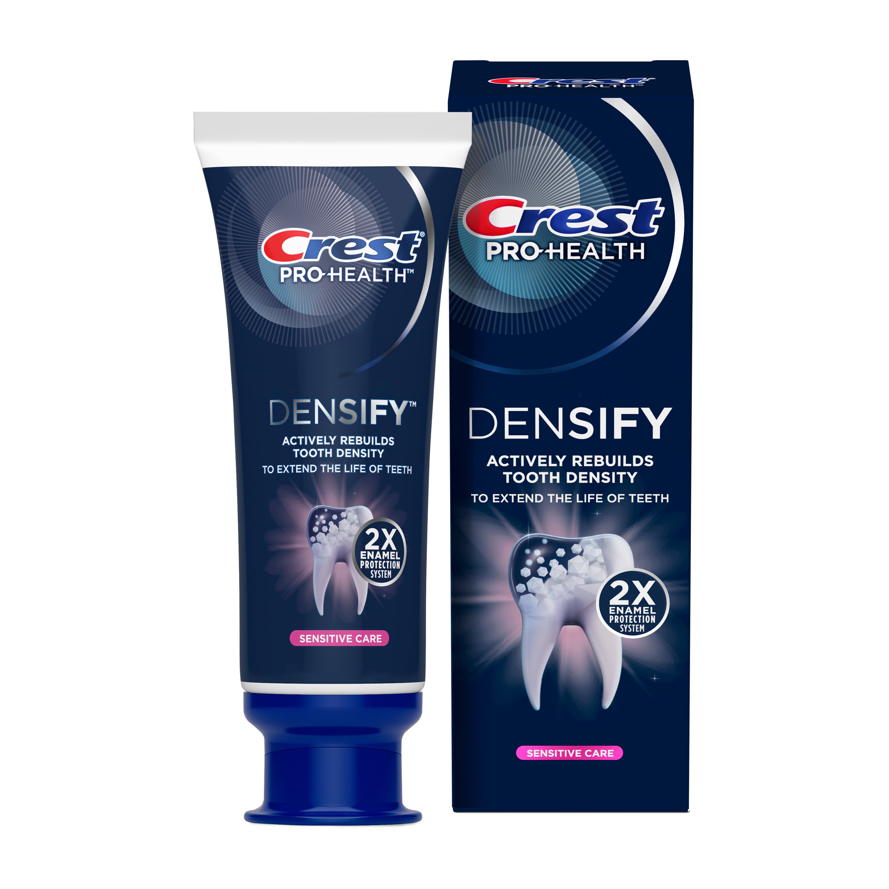 Crest Pro-Health Densify Fluoride Toothpaste For Anticavity And Sensitive Teeth, 2x Enamel Protection System, Sensitive Care, 4.1 Oz , CVS