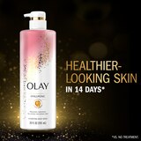 Olay Cleansing & Nourishing Body Wash with Vitamin B3 and Hyaluronic Acid, 20 oz, thumbnail image 2 of 9