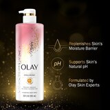 Olay Cleansing & Nourishing Body Wash with Vitamin B3 and Hyaluronic Acid, 20 oz, thumbnail image 4 of 9