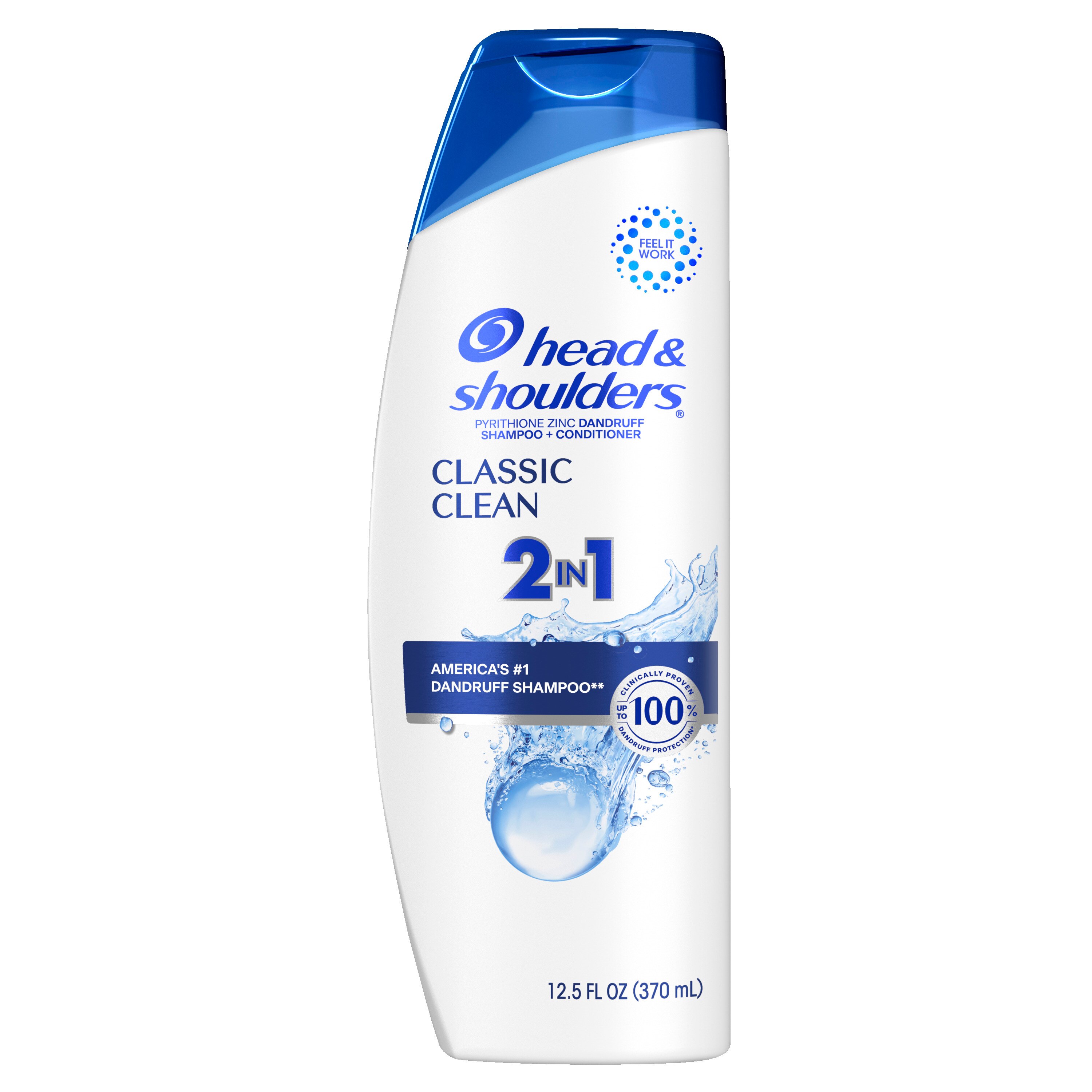 Head & Shoulders Classic Clean 2-in-1 Dandruff Shampoo & Conditioner, 12.5 Oz , CVS