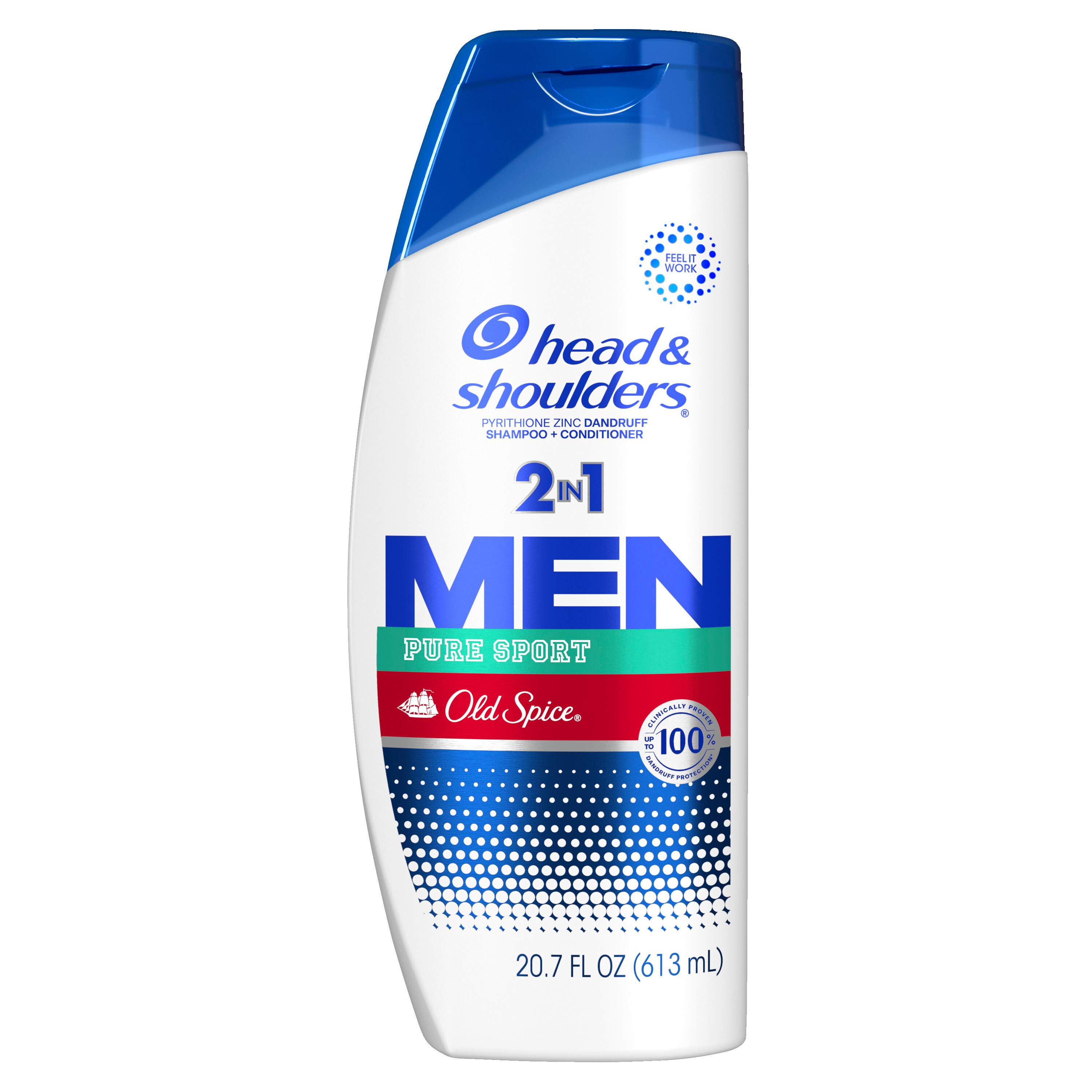 Head & Shoulders Men Old Spice Pure Sport 2-in-1 Dandruff Shampoo & Conditioner