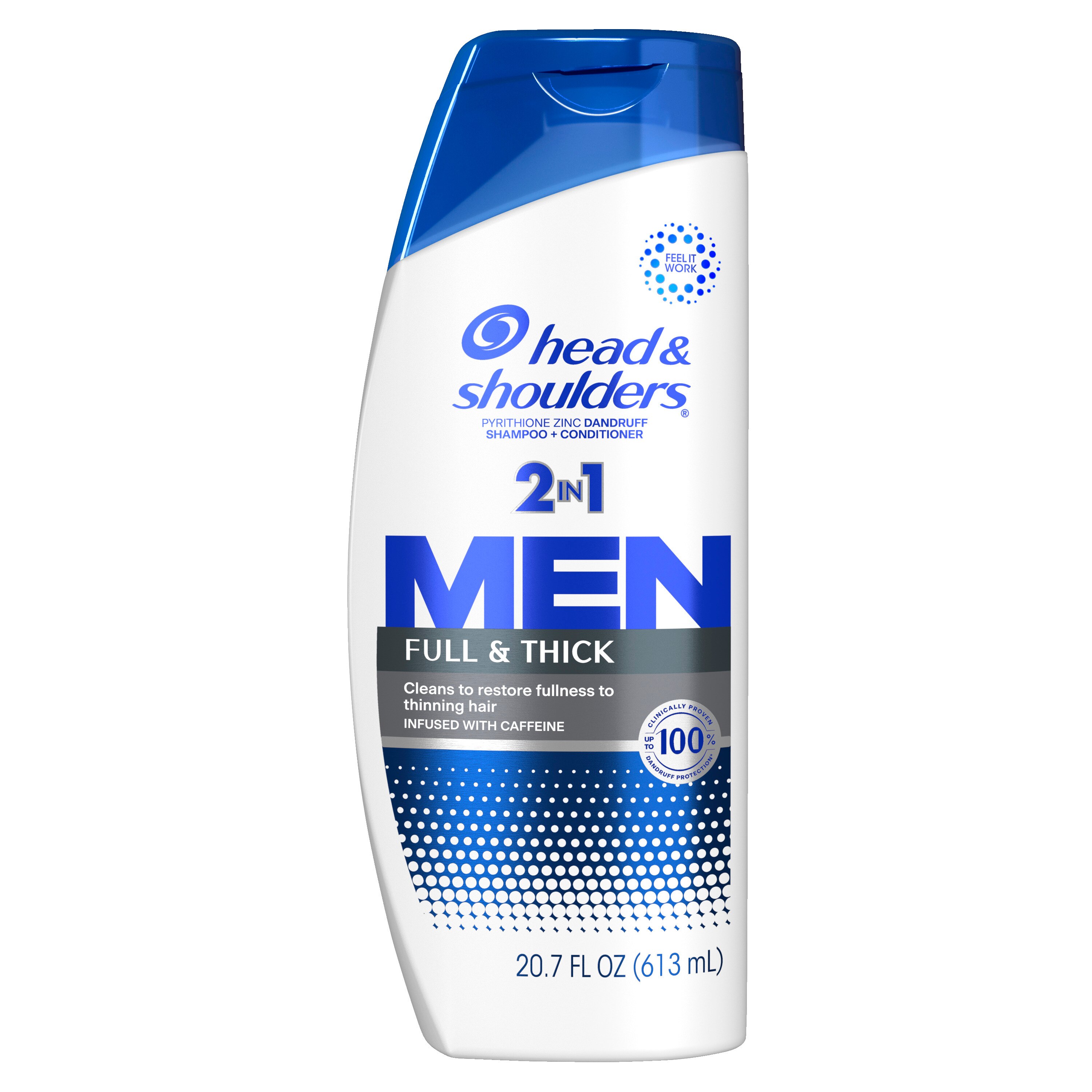 Head & Shoulders Men 2-in-1 Full & Thick Dandruff Shampoo & Conditioner, 20.7 Oz , CVS