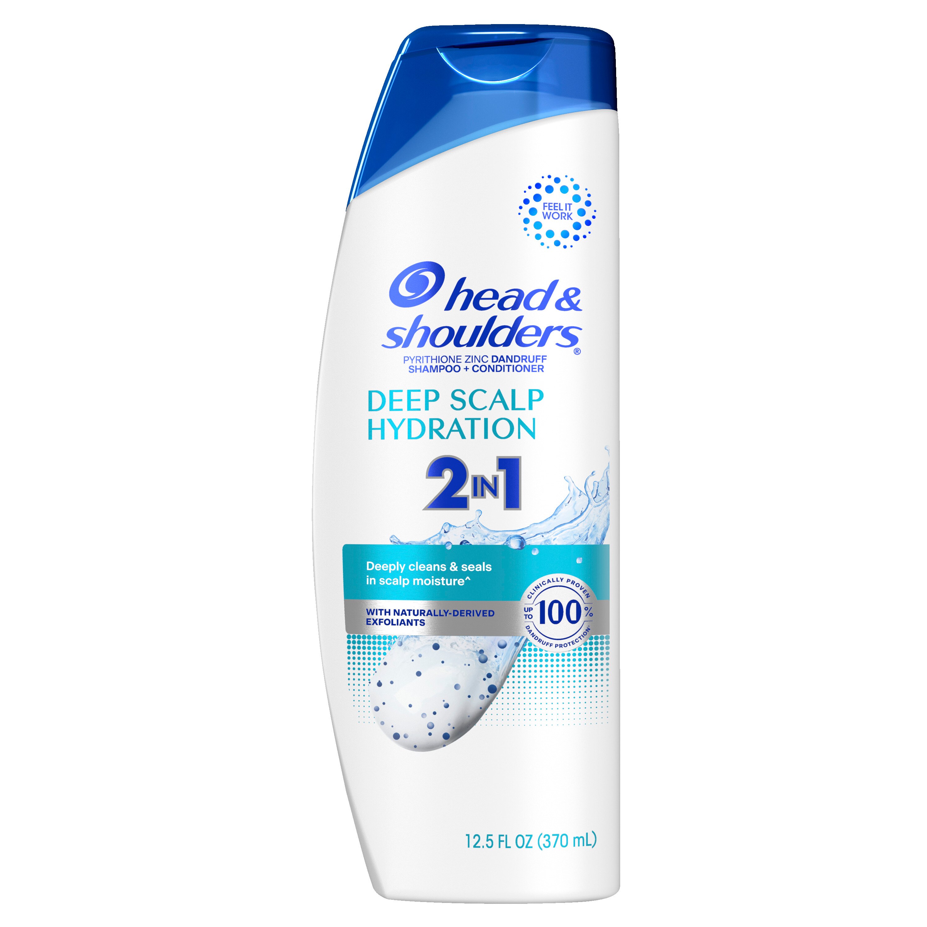 Head & Shoulders Deep Scalp Hydration 2-in-1 Anti-Dandruff Shampoo & Conditioner, 12.5 Oz , CVS