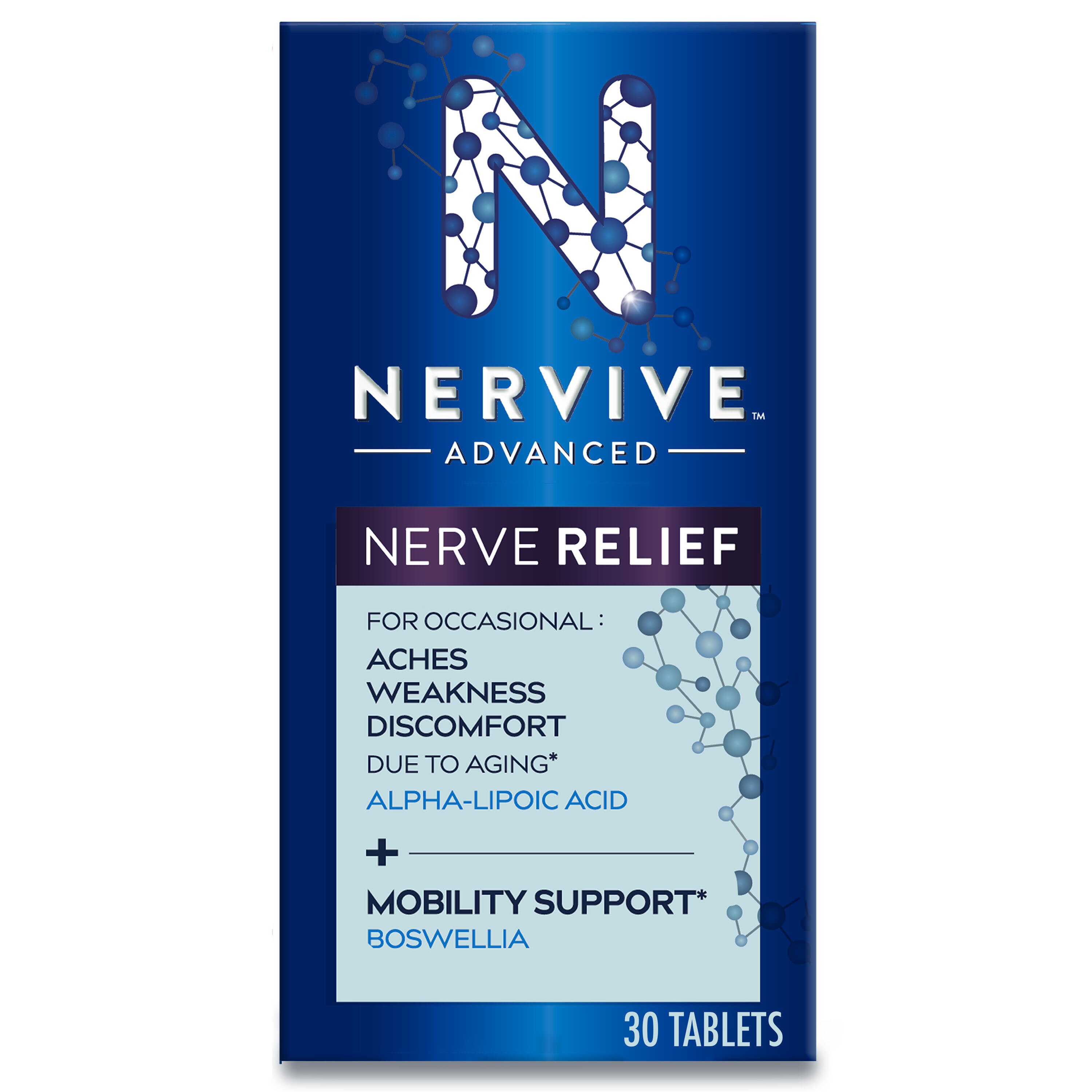 Nervive Advanced Nerve Relief + Mobility Tablets, 30 Ct , CVS