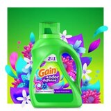 Gain + Odor Defense 2 In 1 Detergent, Super Fresh Blast, 88 oz, thumbnail image 5 of 6