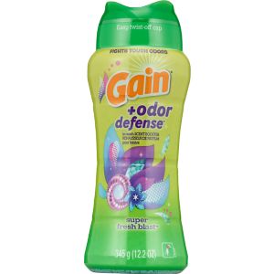Gain + Odor Defense In-Wash Scent Booster, Super Fresh Blast, 12 Oz - 12.2 Oz , CVS