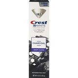 Crest 3D White Whitening Therapy Charcoal Deep Clean Toothpaste, 4.6 OZ, thumbnail image 2 of 3