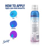 Secret Whole Body Deodorant Spray, Peach & Vanilla, 3.5 OZ, thumbnail image 5 of 11