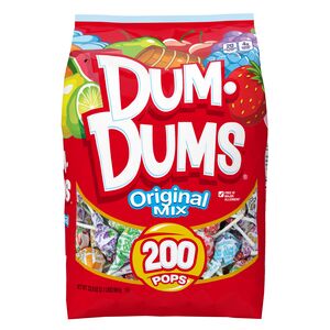 Dum Dums Original Mix Lollipops, 200 CT