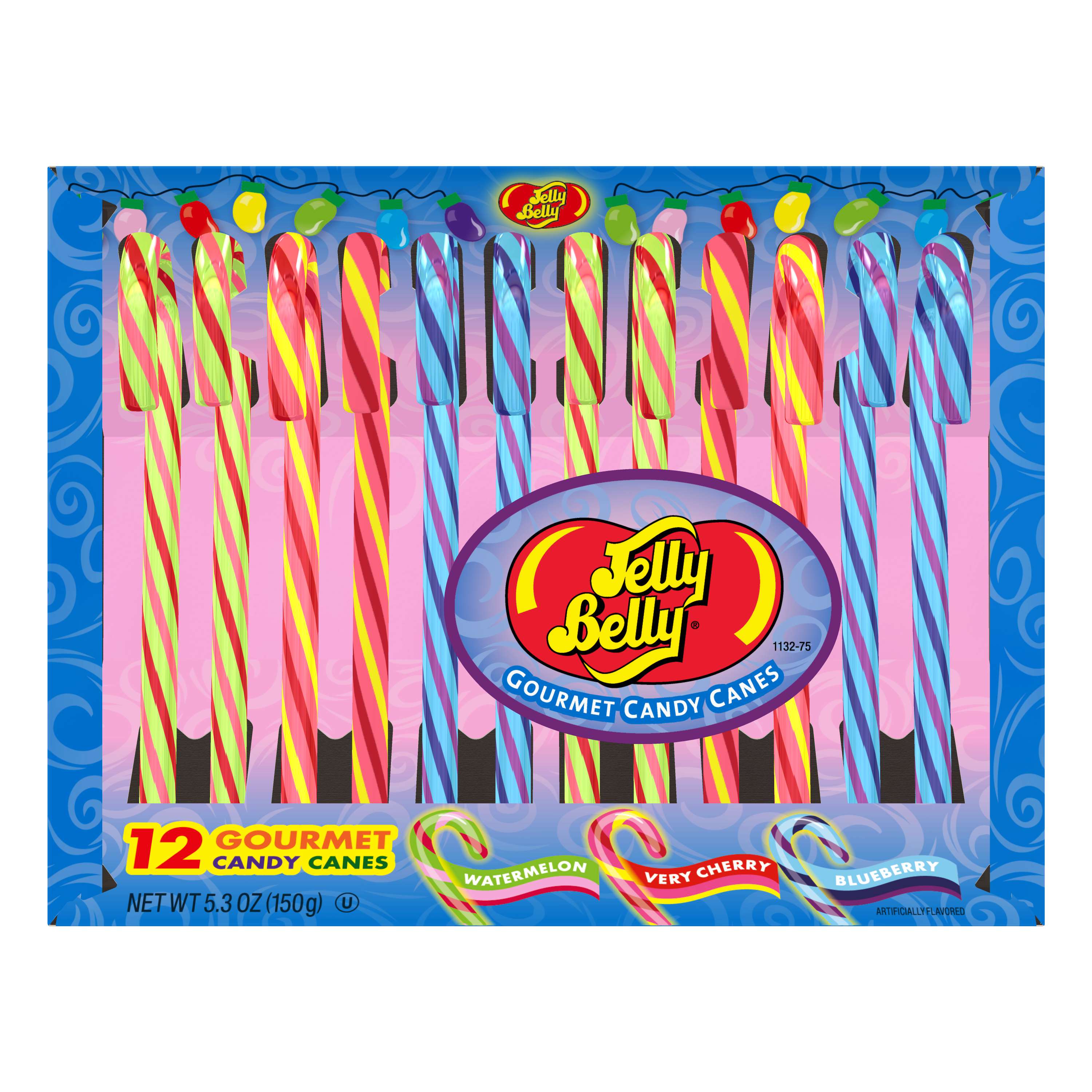 Jelly Belly Candy Canes, 3 Flavor Assortment, 12 Ct, 5.3 Oz , CVS
