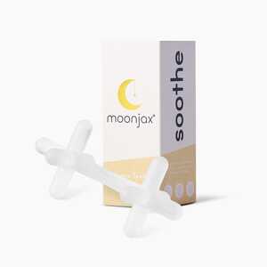 Moonjax Baby Teether, 2 Pack Silicone Clear - 2 Ct , CVS