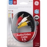 GE  Audio/Video Cable, 6', thumbnail image 1 of 3