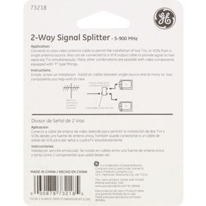 GE 2-Way Signal Splitter - CVS Pharmacy