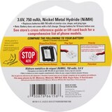 GE Nickel Metal Hydride Phone Battery, thumbnail image 2 of 2