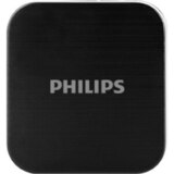 Philips AC Charger with USB A-C Cable, 2 Ports, 2.4A, 6ft Braided, Black, thumbnail image 2 of 3