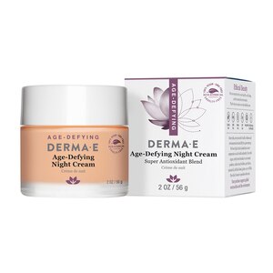 Derma E Age-Defying - Crema de noche con Astaxanthin y Pycnogenol, 2 oz