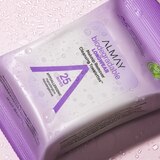 Almay Biodegradable Longwear Makeup Remover Cleansing Towelettes, 25CT, thumbnail image 4 of 7