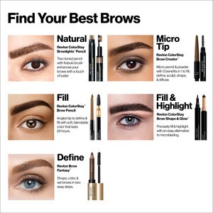 pencil in brows