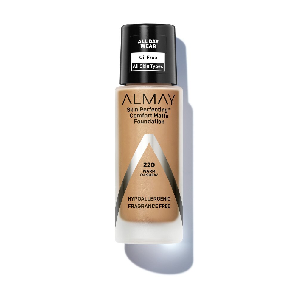 Almay Skin Perfecting Comfort Matte Foundation, Warm Cashew , CVS