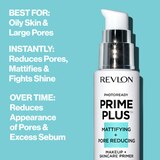 Revlon Photoready Prime Plus Mattifying + Pore Reducing Makeup and Skincare Primer, 1 OZ, thumbnail image 5 of 8