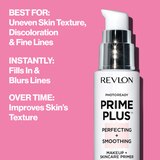 Revlon Photoready Prime Plus Perfecting + Smoothing Makeup and Skincare Primer, 1 OZ, thumbnail image 5 of 8