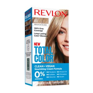 Revlon Total Color Hair Color Clean And Vegan 100 Gray Coverage Hair Dye Cvs Pharmacy