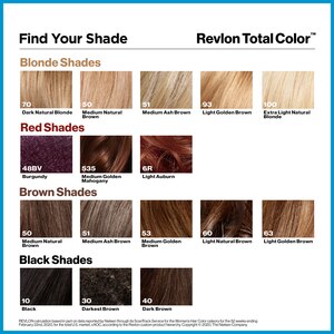 Revlon Total Color Hair Color, Clean and Vegan, 100% Gray Coverage Hair Dye Revlon Total Color Hair Color, Clean and Vegan, 100% Gray Coverage Hair Dye
