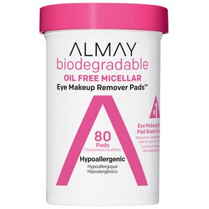 Almay Biodegradable Micellar Eye Makeup Remover Pads, 80 Ct , CVS