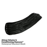 Almay Volume & Conditioning Waterproof Mascara, Blackest Black, thumbnail image 2 of 3